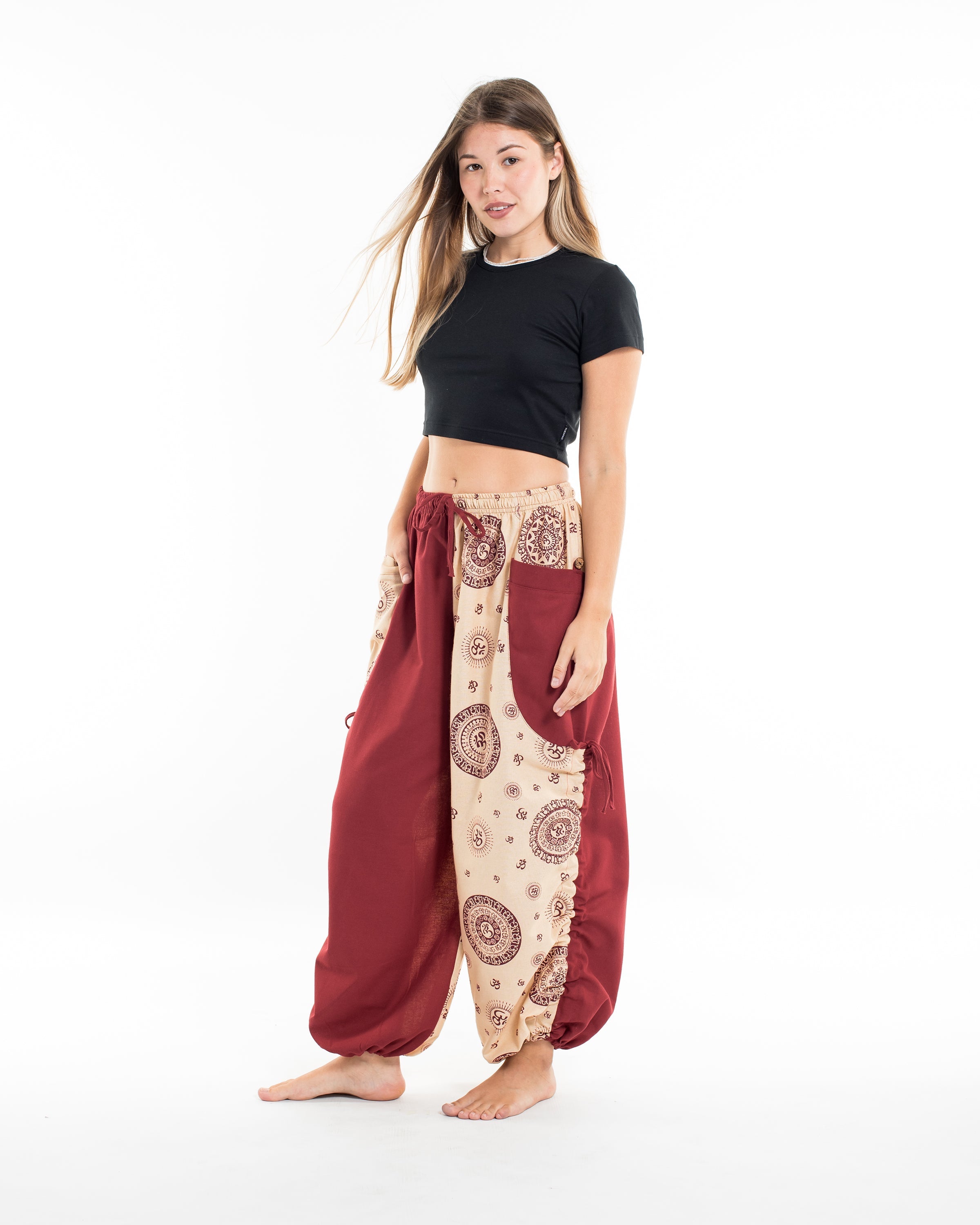 Unisex Om Two-Tone Lounge Set