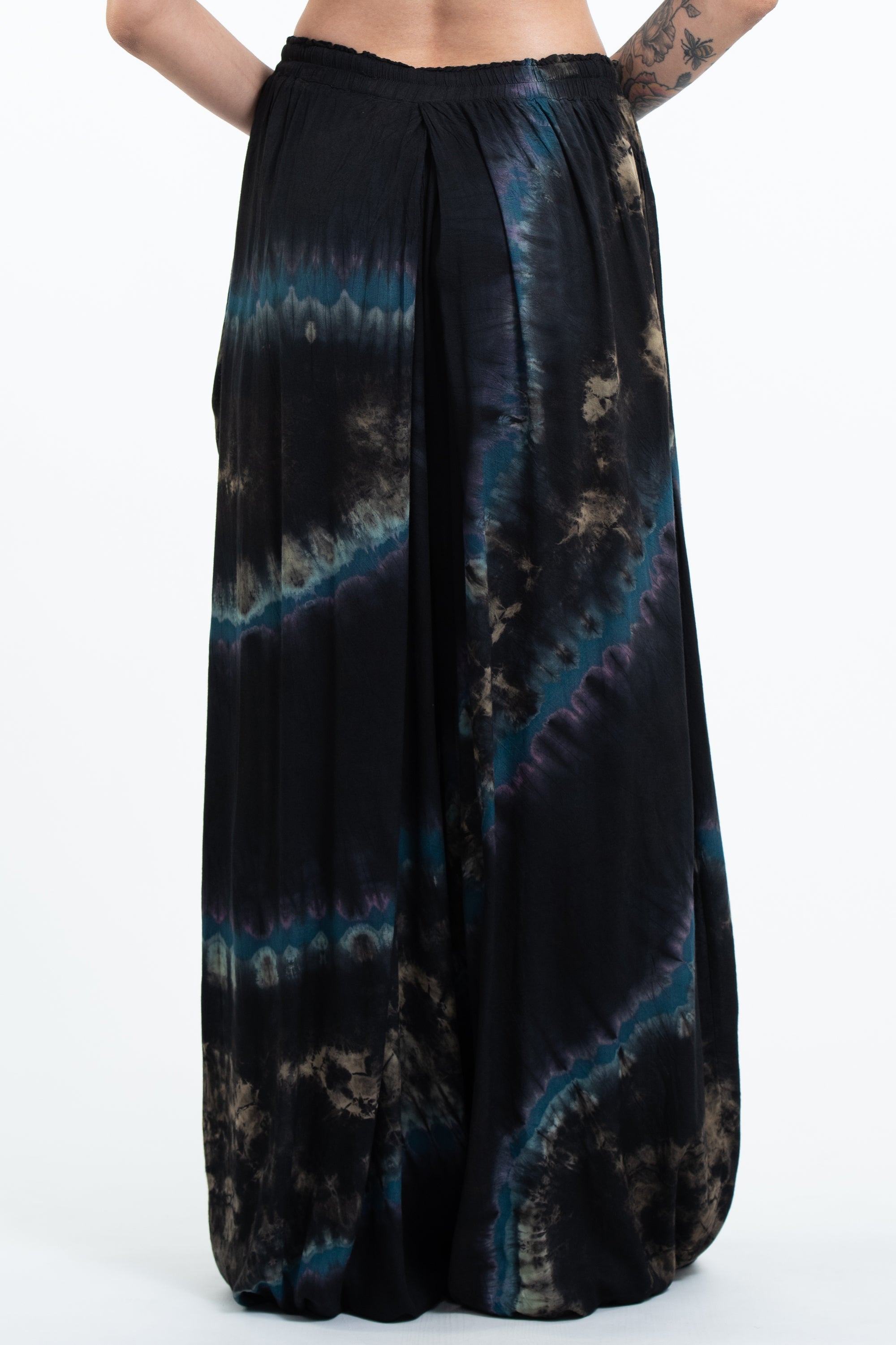 Tie dye Men Balloon Harem Pants 01