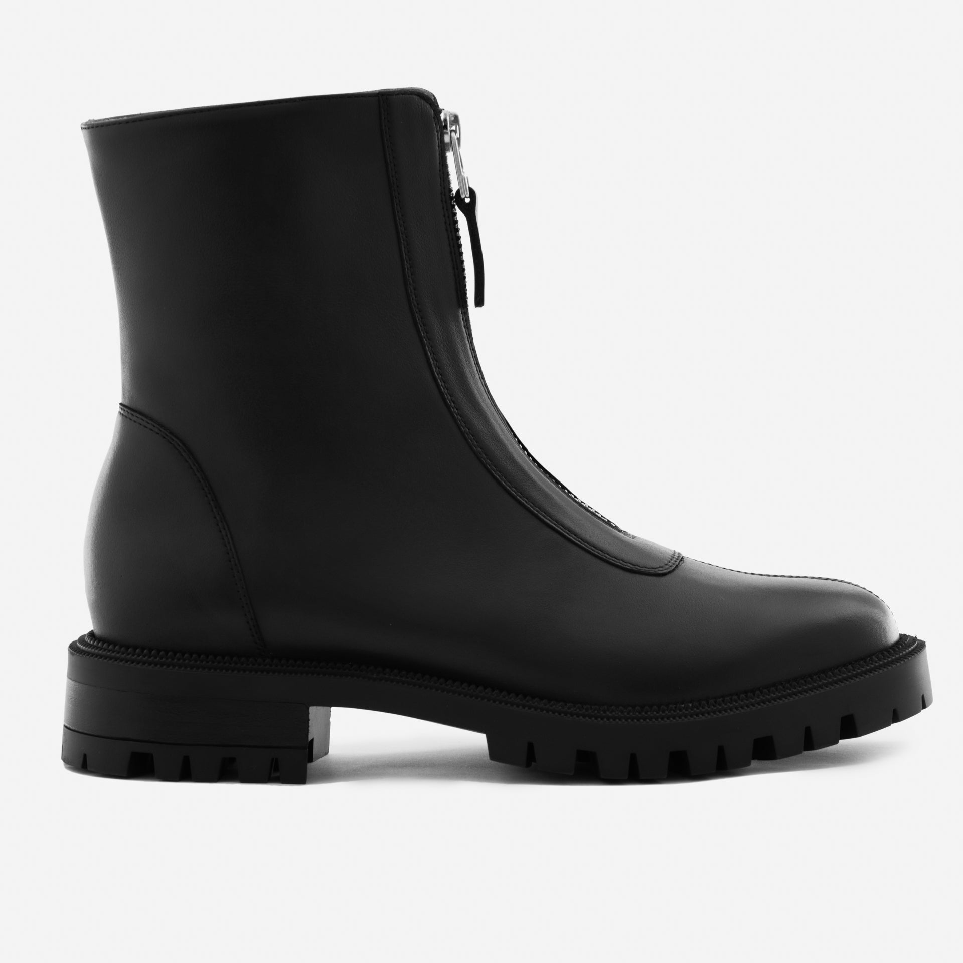 Jenna Zip Up Boots - Women’s Full-Grain Leather