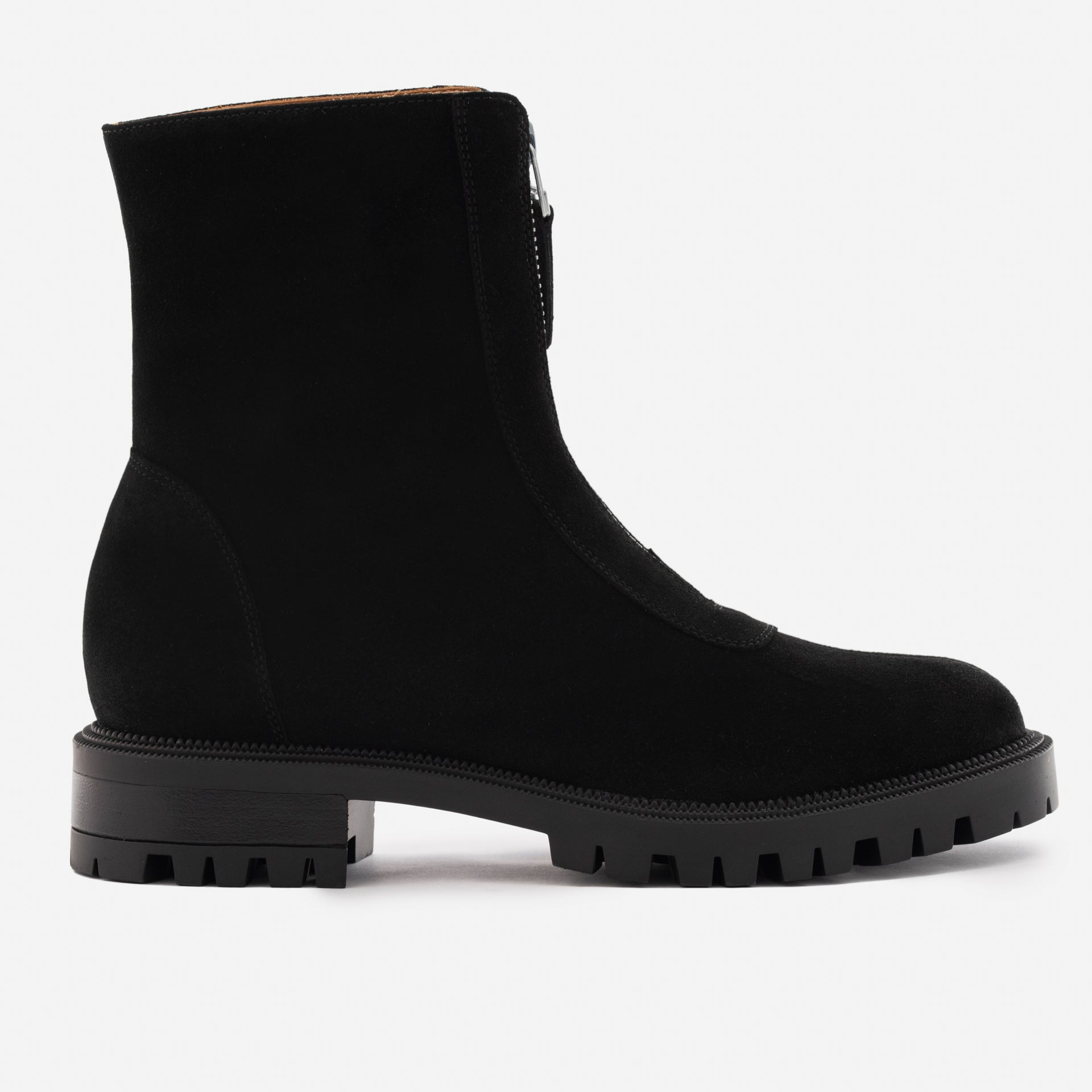 Jenna Zip Up Boots - Women’s Water-Repellent Suede