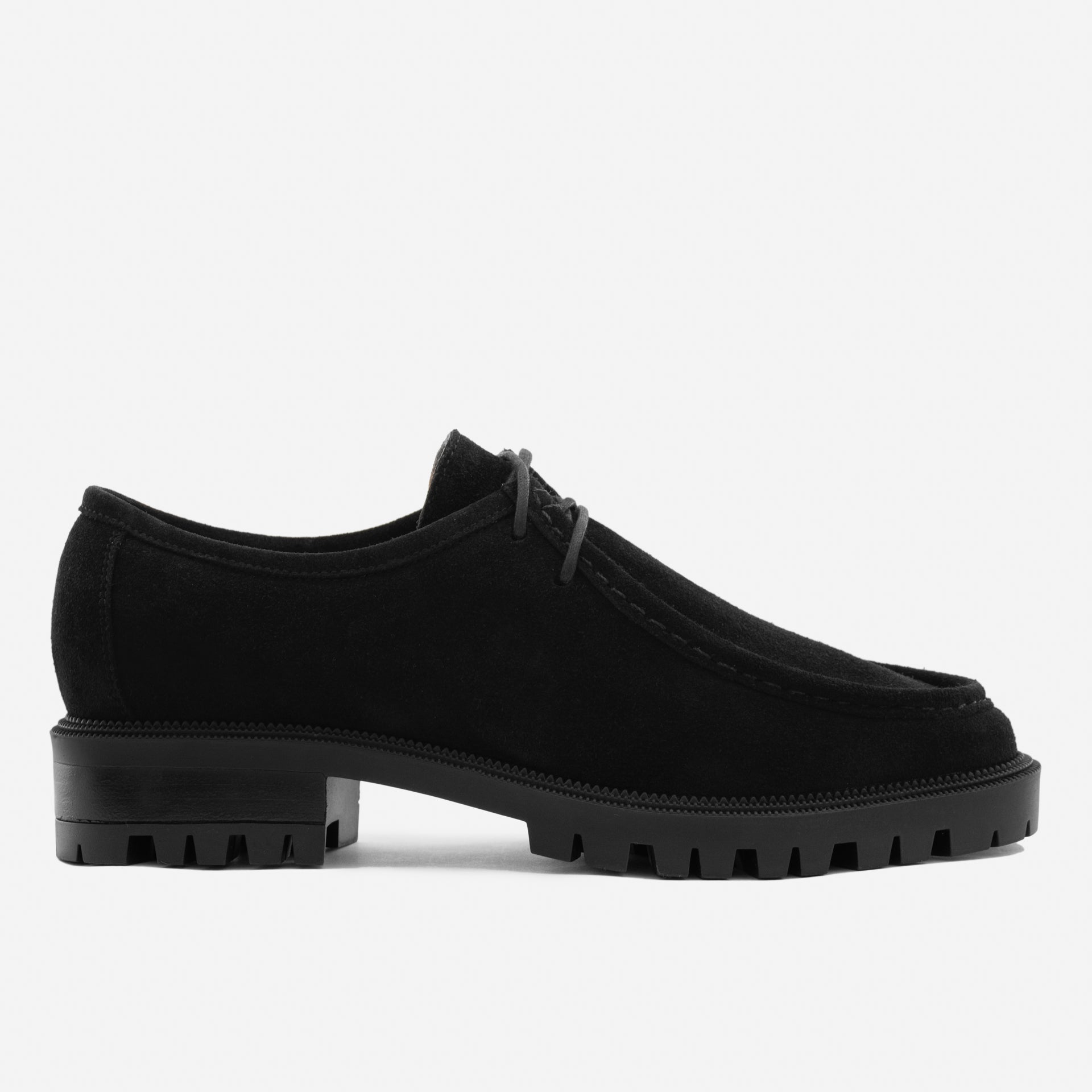 Tessa Derby - Water-Repellent Suede - Women's