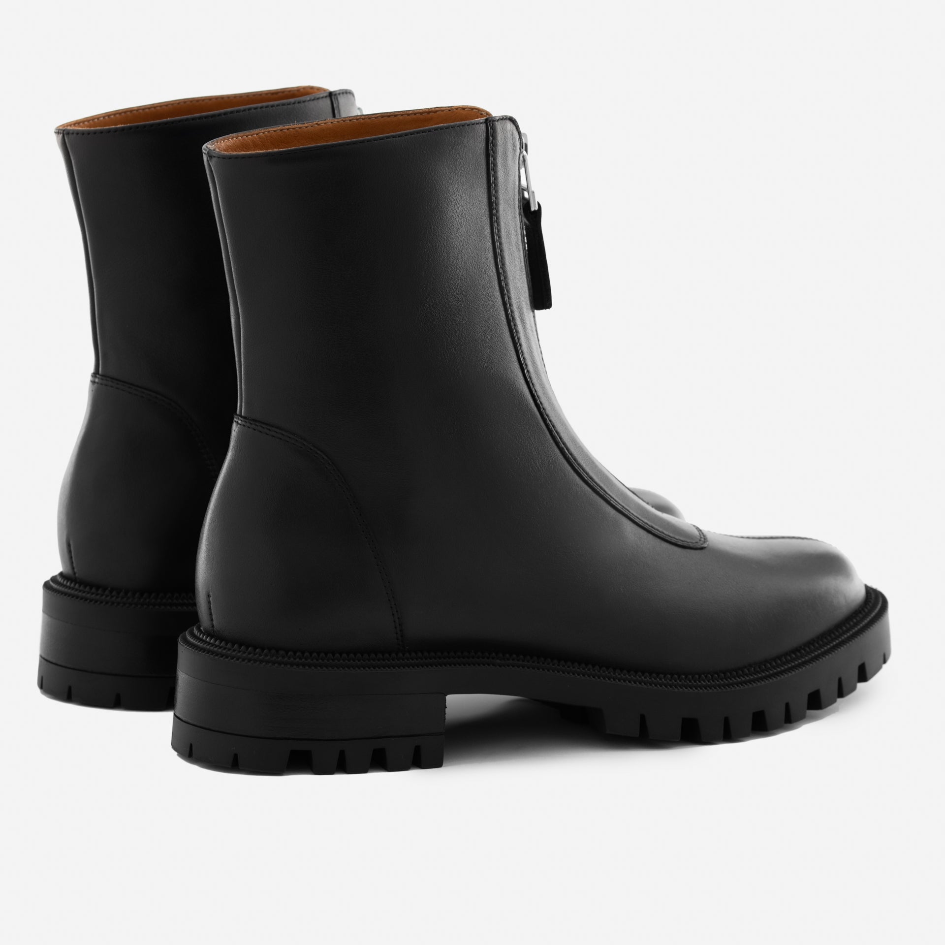 Jenna Zip Up Boots - Women’s Full-Grain Leather