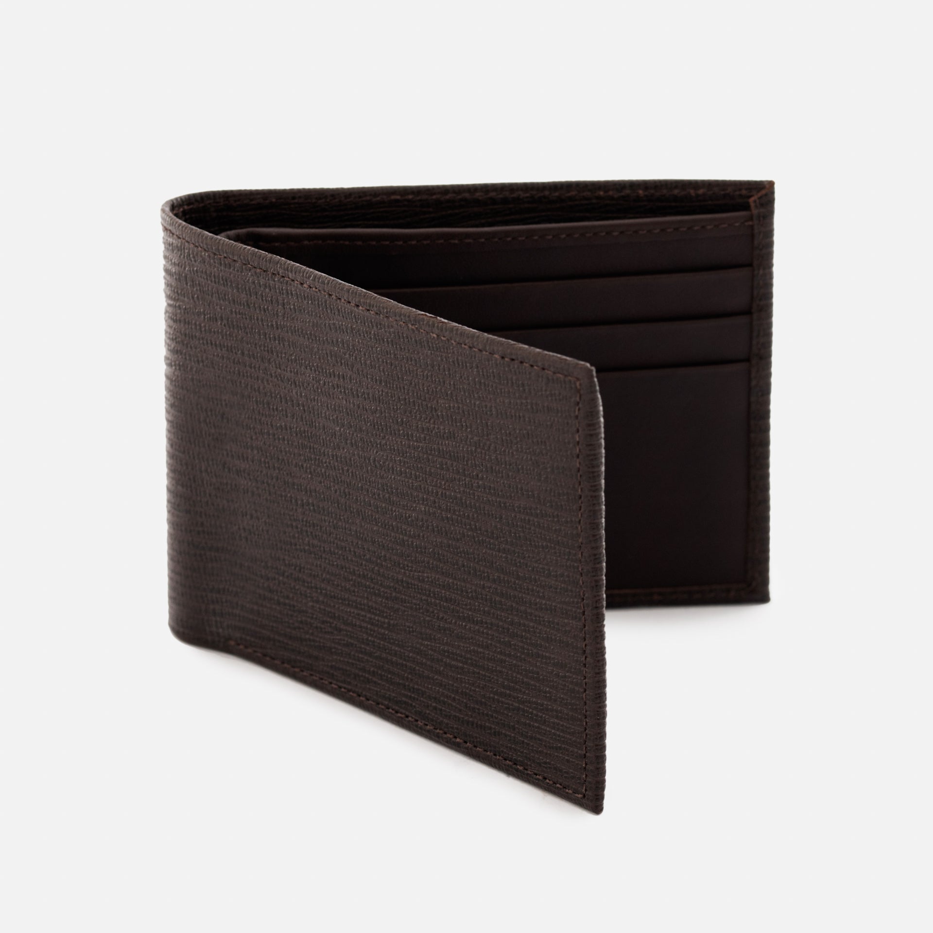 Bennett Bifold Wallet - Men’s Embossed Leather