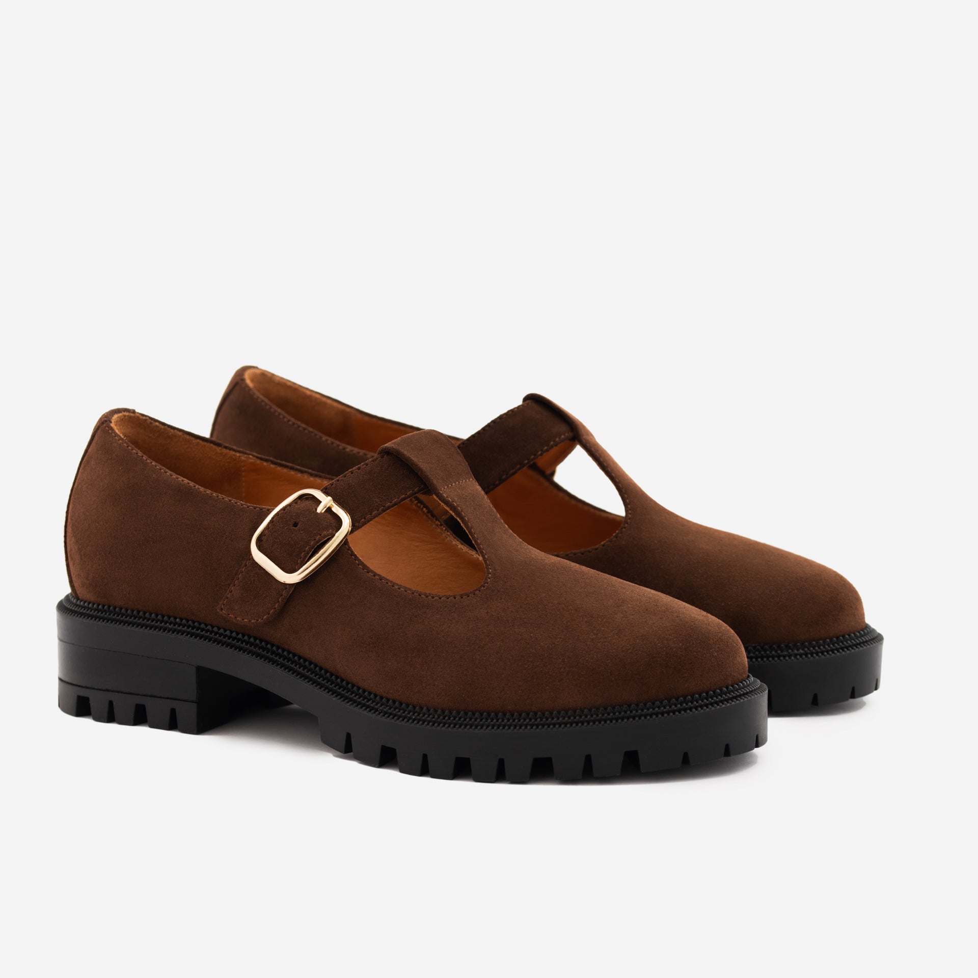 Eloise Mary Jane - Water-Repellent Suede - Women's