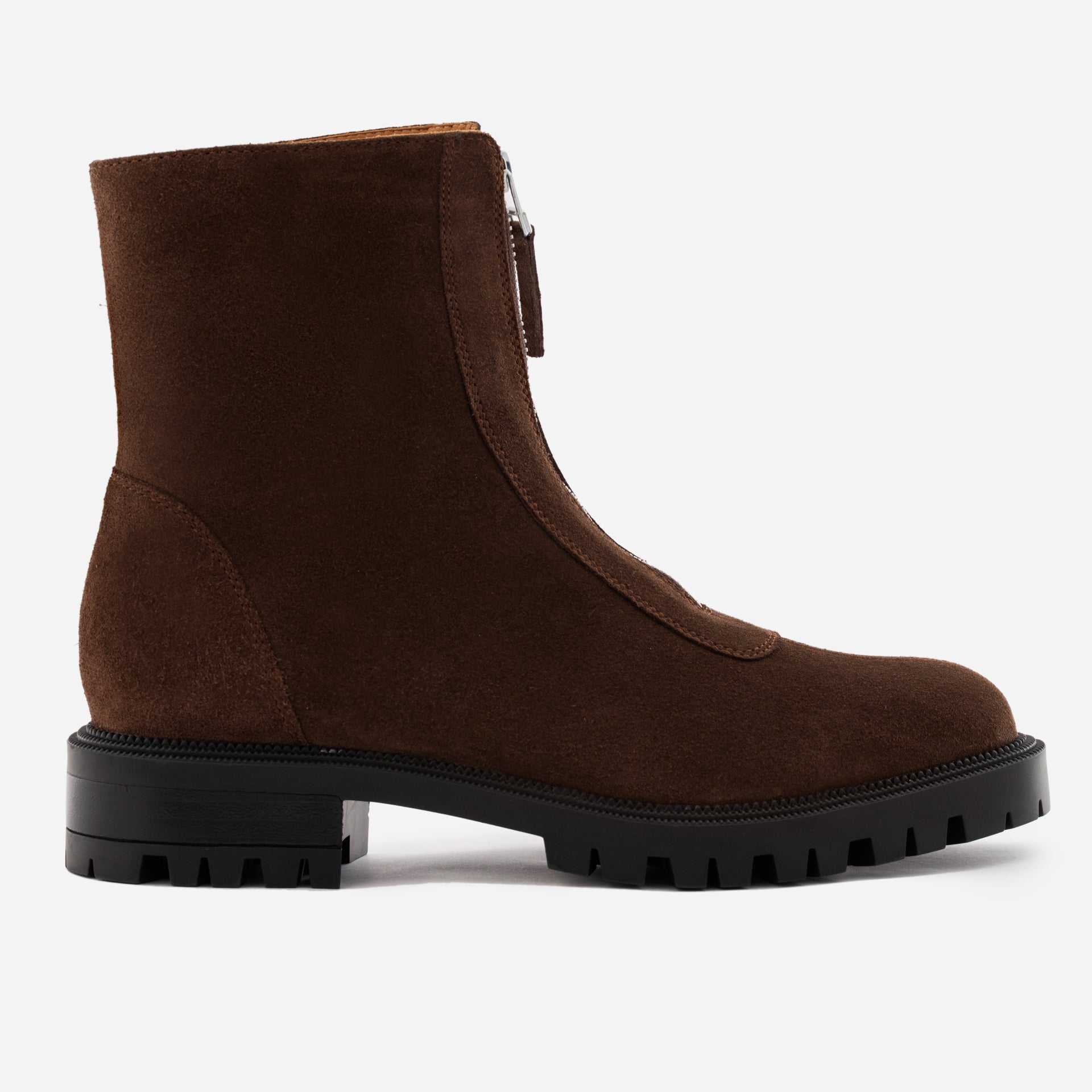 Jenna Zip Up Boots - Women’s Water-Repellent Suede
