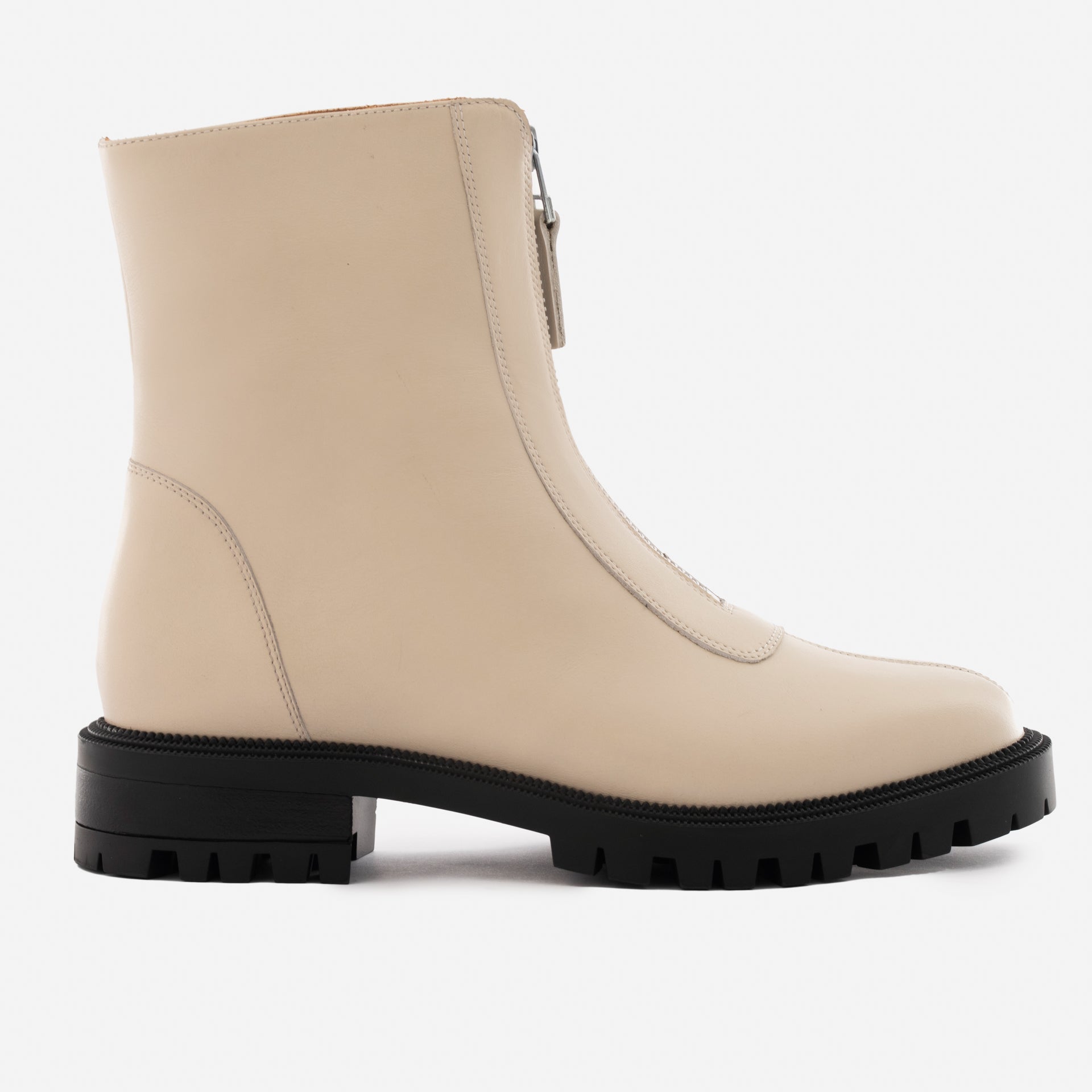 Jenna Zip Up Boots - Women’s Full-Grain Leather