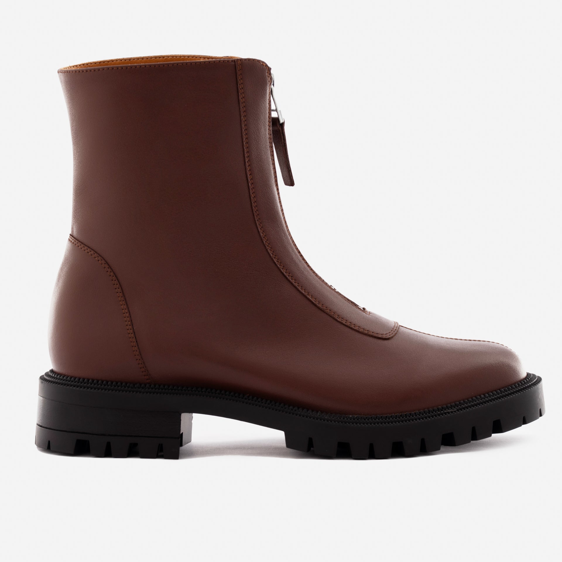 Jenna Zip Up Boots - Women’s Full-Grain Leather