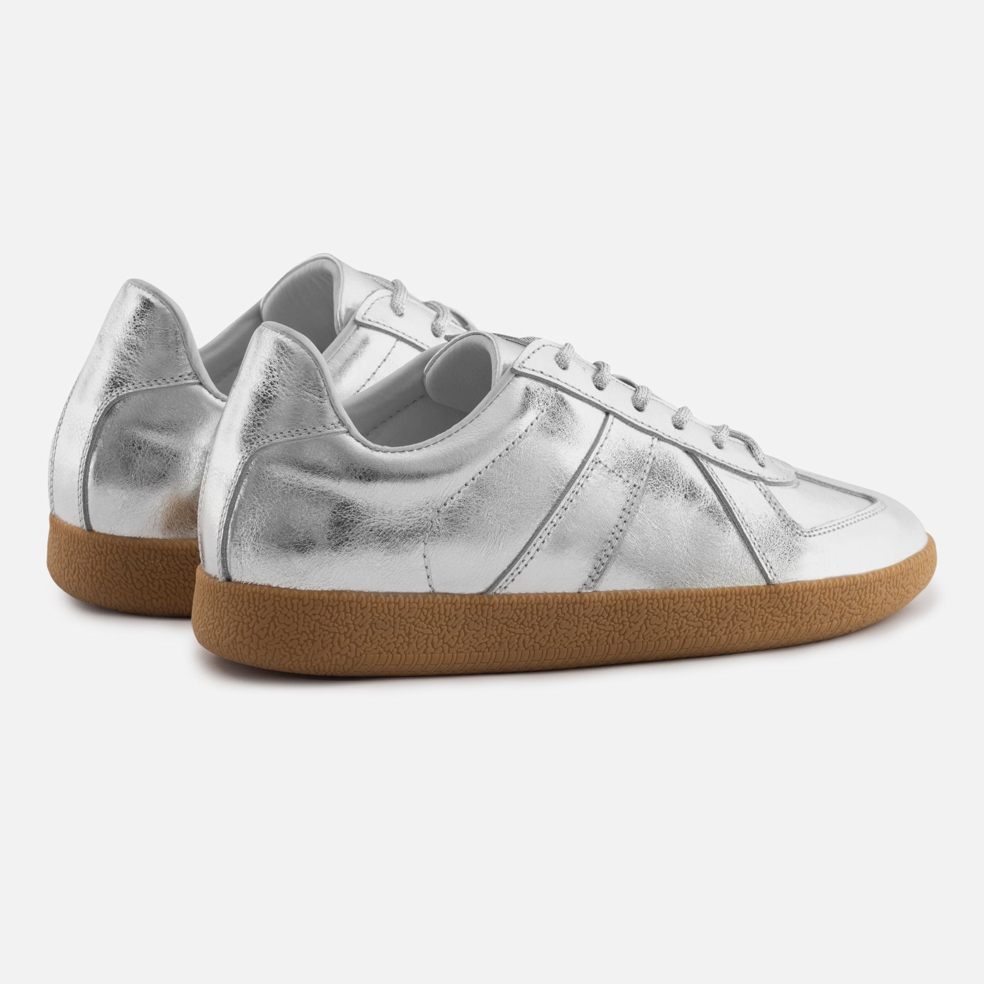 Morgen Trainers - Metallic Leather - Women's