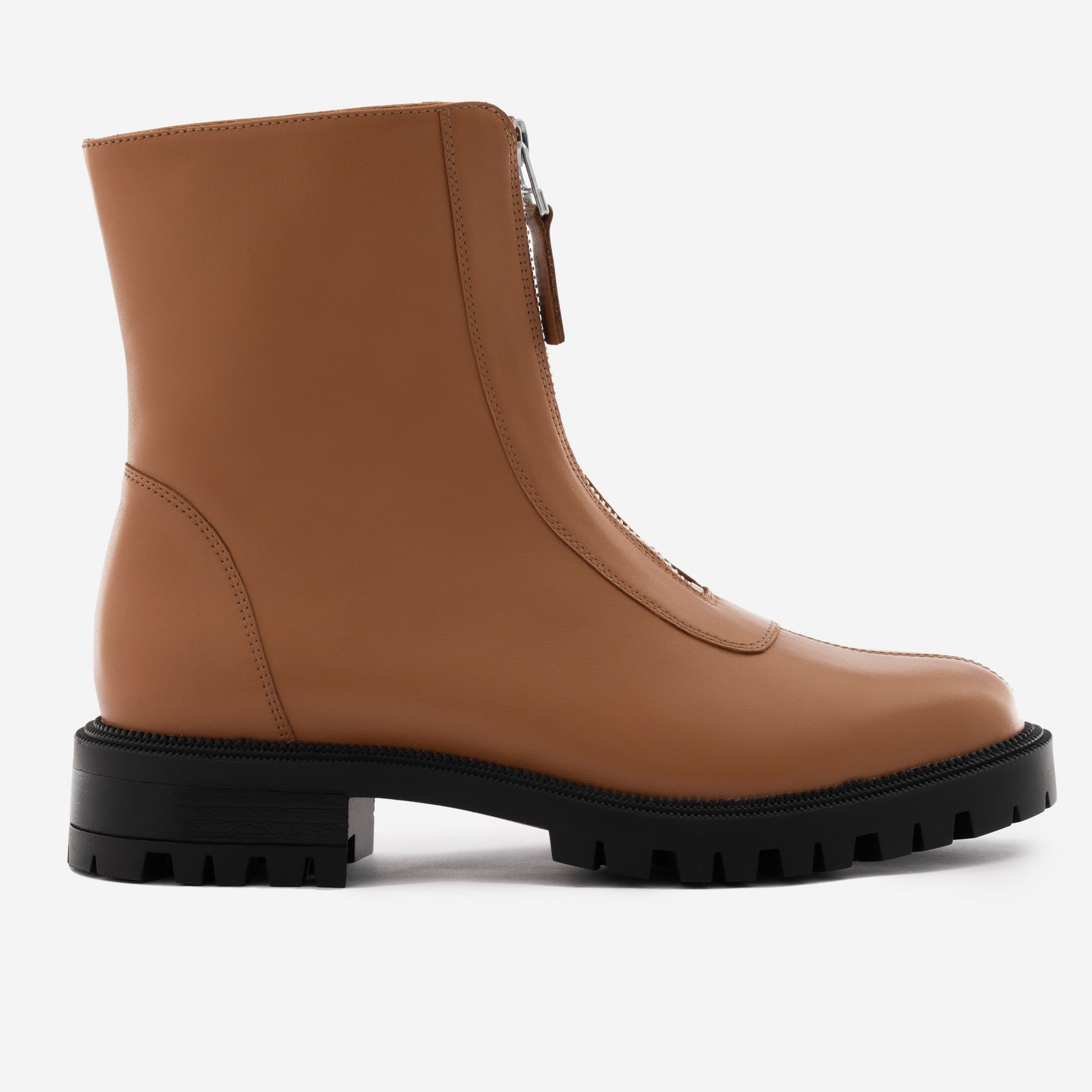 Jenna Zip Up Boots - Women’s Full-Grain Leather