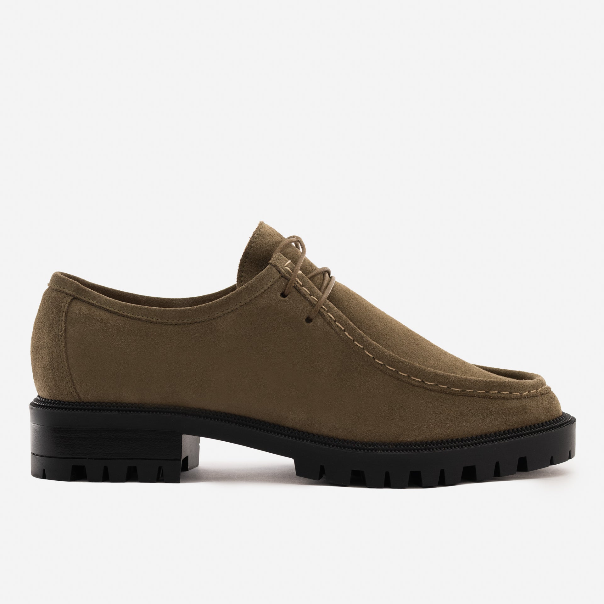 Tessa Derby - Water-Repellent Suede - Women's