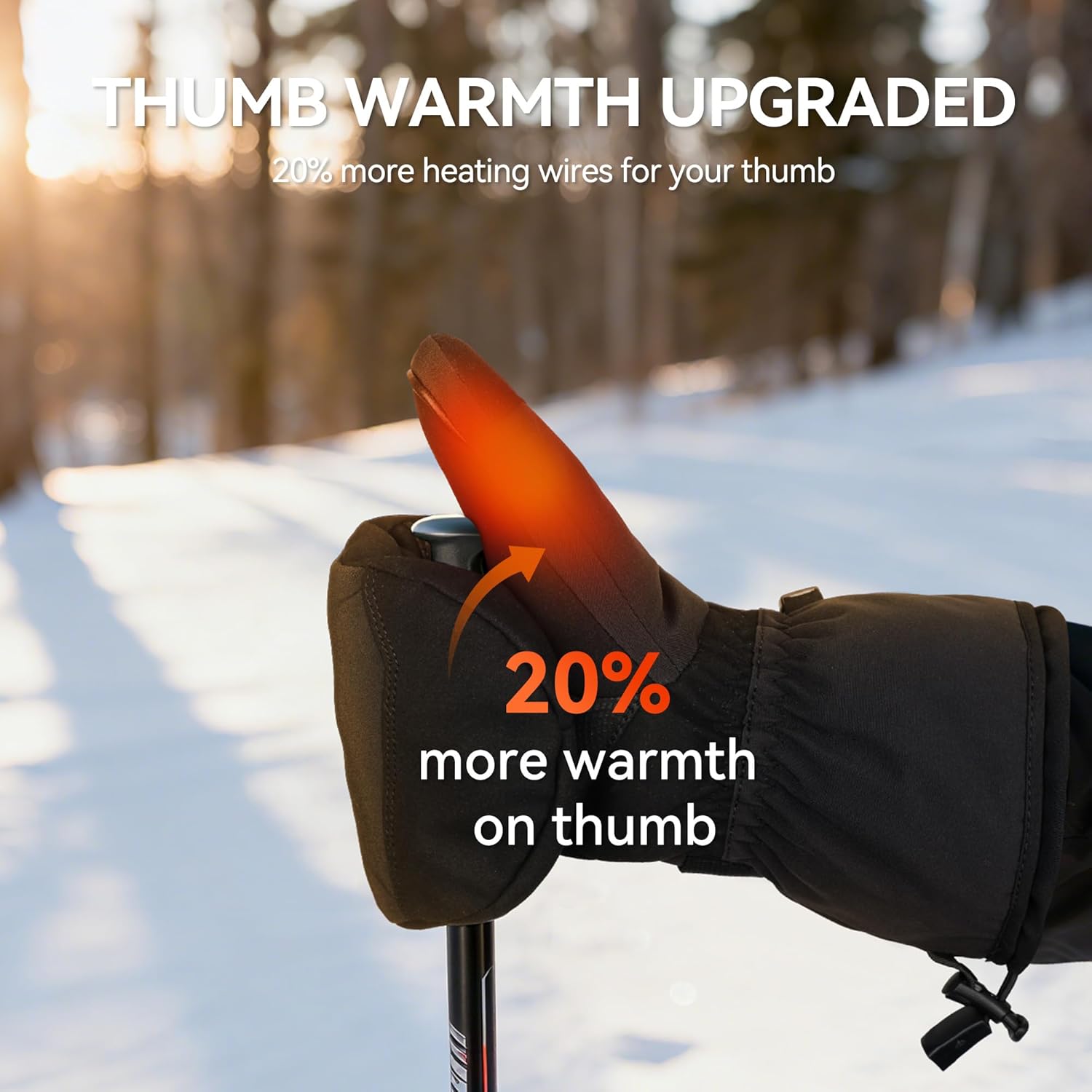 Electrically Heated Mittens