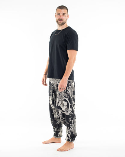 Unisex Koi Fish Cotton Lounge Set