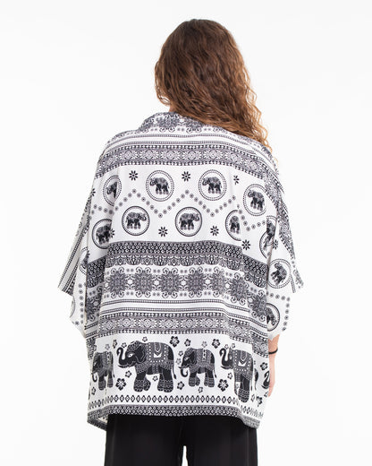 Unisex Parade Elephant Lounge Set in White
