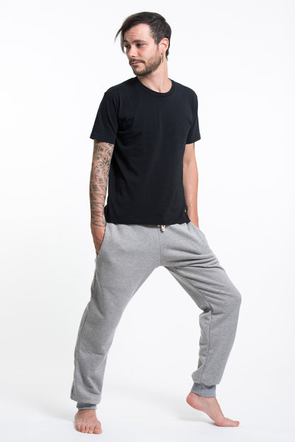 Men's Terry Pants with Aztec Pockets in Gray (Size S - XL )