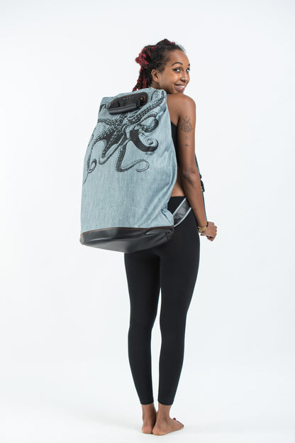 Octopus Denim Gear Backpack