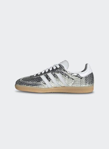 Samba OG Silver Metallic - Snake skin