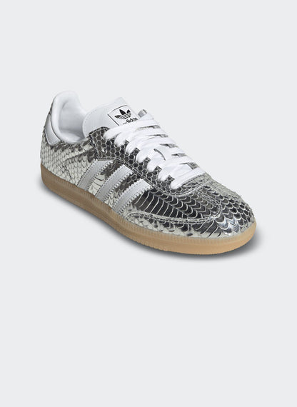 Samba OG Silver Metallic - Snake skin