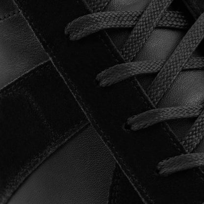 Morgen Trainers - Leather/Suede - Gum Sole - Men's