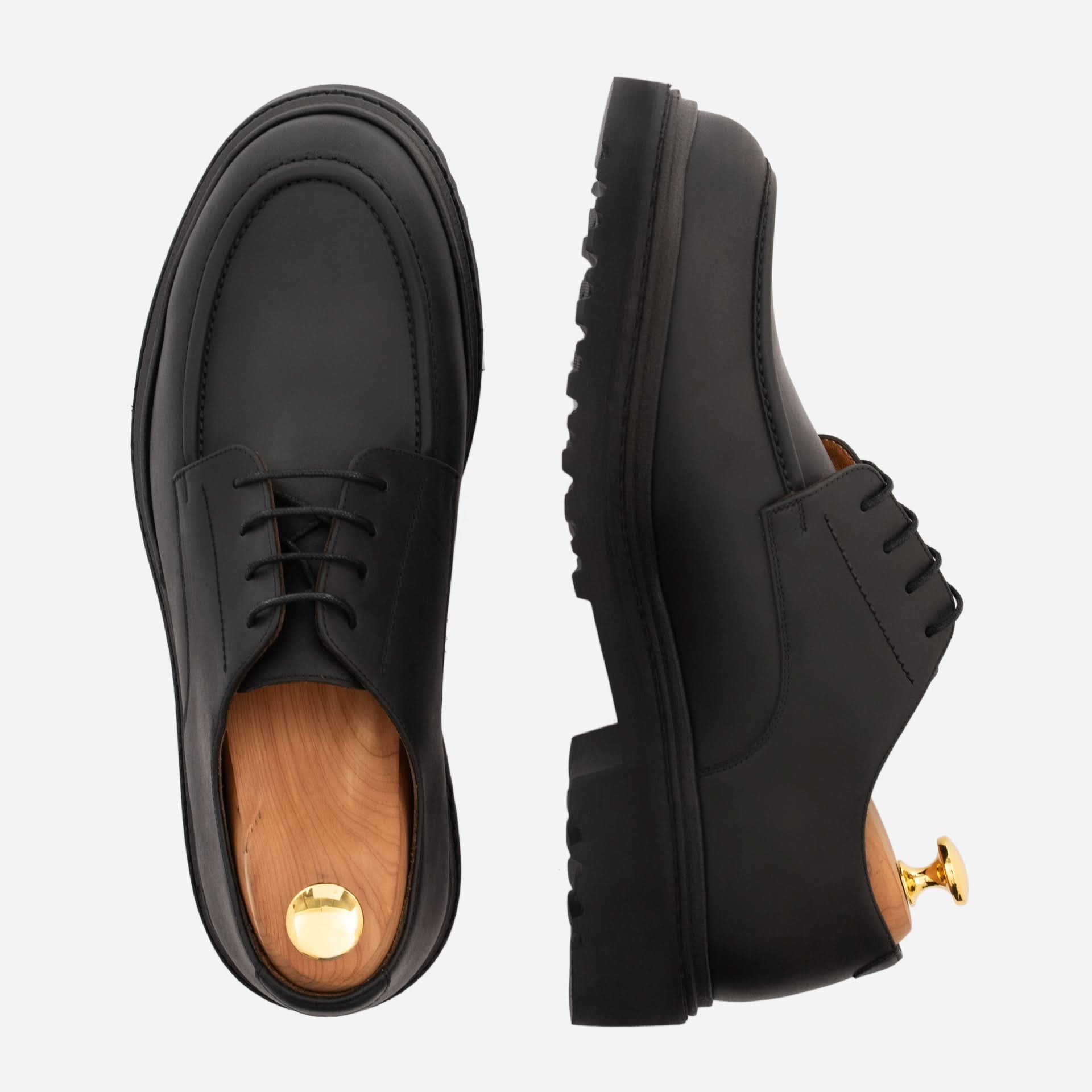 Clement Derby - Men’s  Pull Up Leather