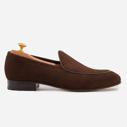 Vincent Belgian Loafer - Suede - Men's