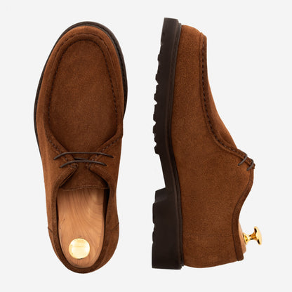Theo Derbies - Men’s  Water-Repellent Suede