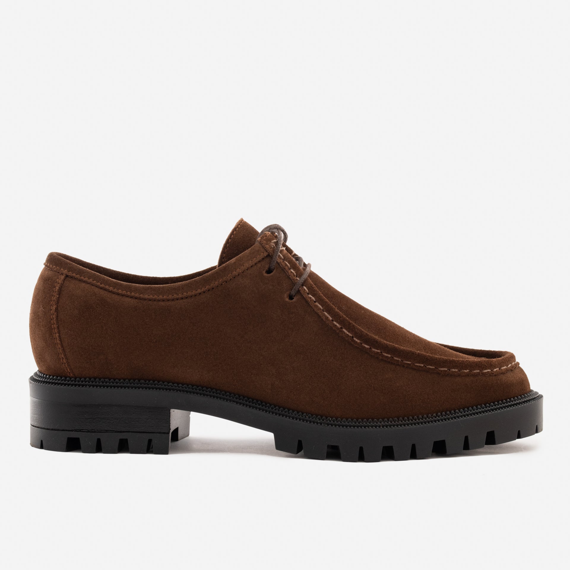 Tessa Derby - Water-Repellent Suede - Women's