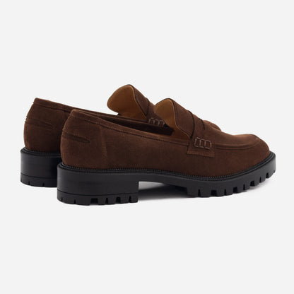 Georgia Loafers - Suede - Women's