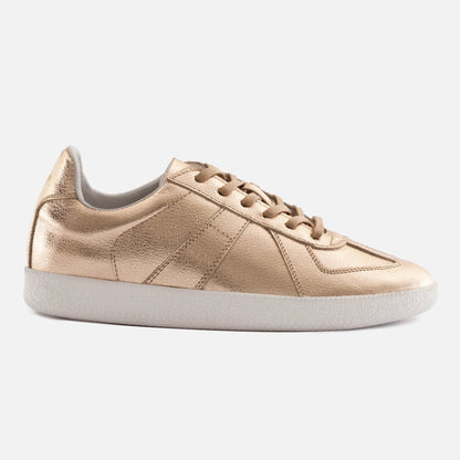 Morgen Trainers - Metallic Leather - Women's