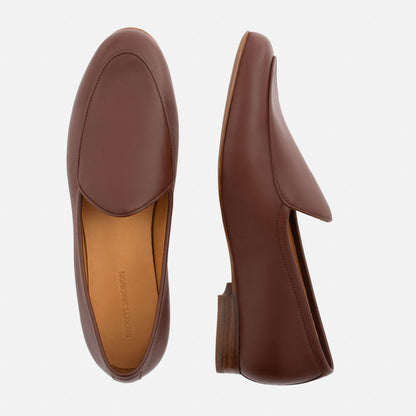 Greta Belgian Loafer - Full Grain Leather - Women's