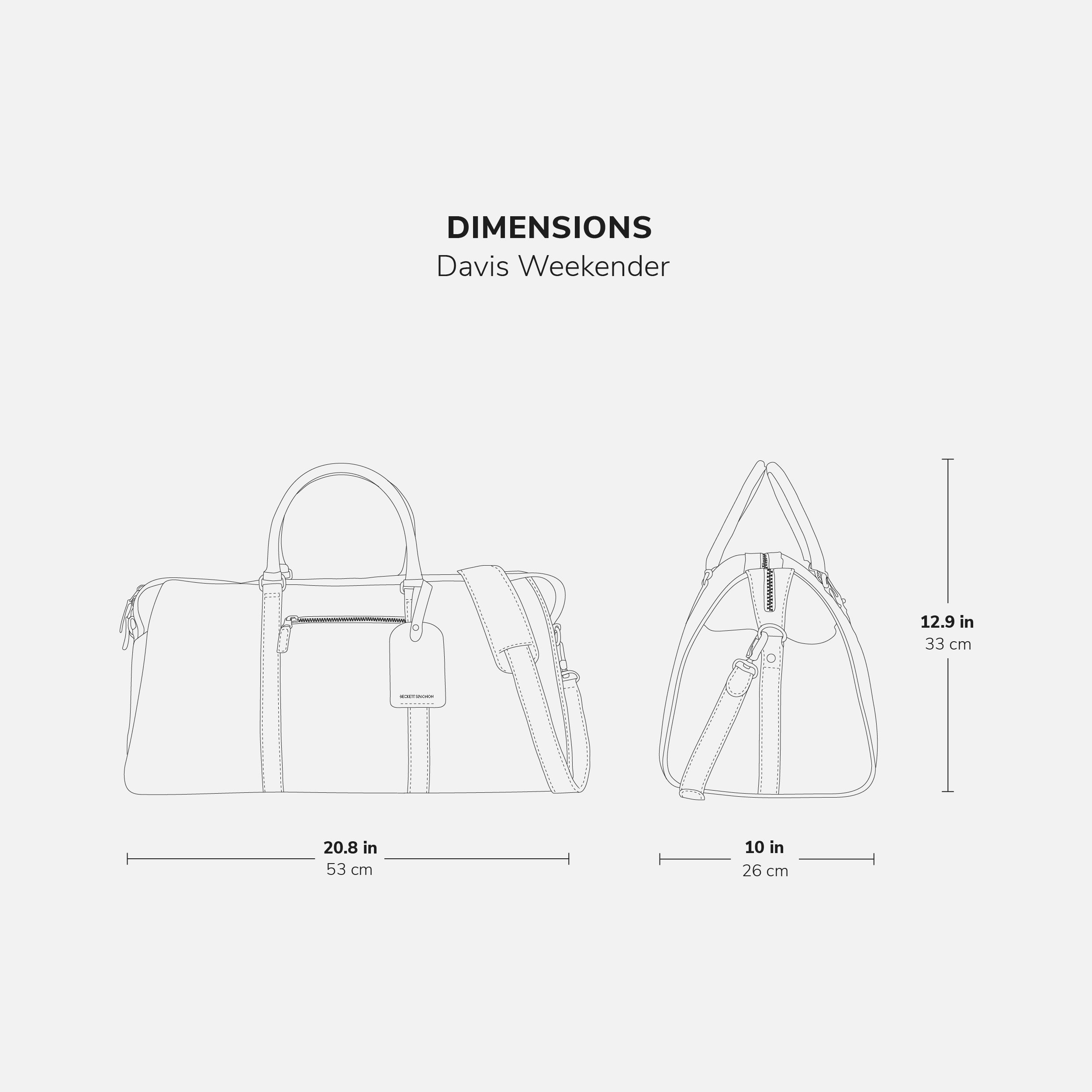 Davis Weekender Bag - Men's