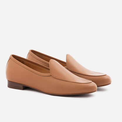 Greta Belgian Loafer - Full Grain Leather - Women's