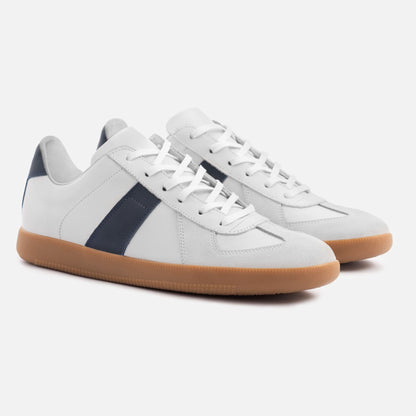 Morgen Trainers - Leather/Suede - Gum Sole - Men's