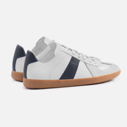 Morgen Trainers - Leather/Suede - Gum Sole - Men's