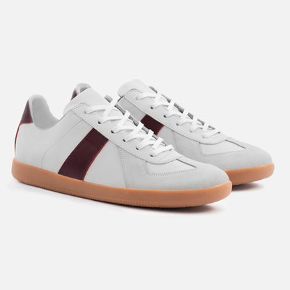 Morgen Trainers - Leather/Suede - Gum Sole - Men's