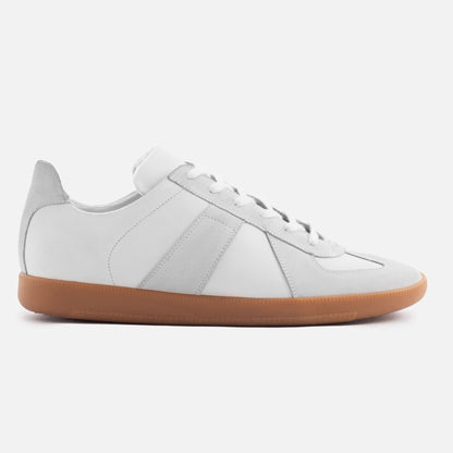 Morgen Trainers - Leather/Suede - Gum Sole - Men's